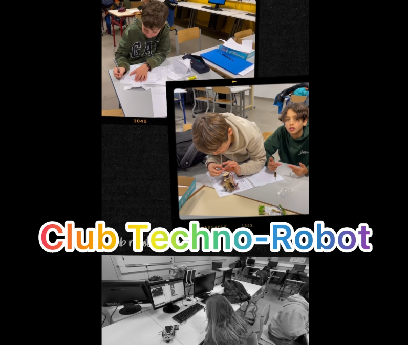 Présentation du club Techno-Robot au collège